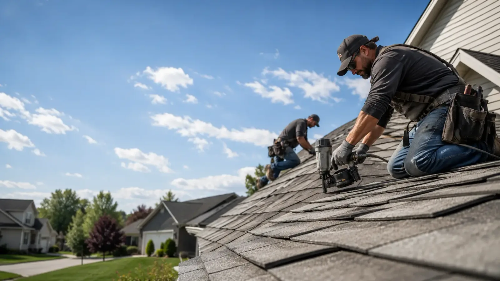 Storm Damage Roof Repair in Hurst, IL near me